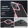 Elegante Anticaída Dos en Uno TPU+PC Adecuado para Funda de Teléfono Móvil Iphone17Promax 15 Apple 14 Cubierta Protectora 11