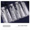 Joyería para Manicura Estilo Japonés Semicírculo Blanco Puro Blanco Roto Perla Perla de Forma Especial Fototerapia Uña diy Perla Pequeña