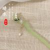 Horquilla de Jade horquilla simple moderna palillos estilo antiguo para mujer de alta calidad nuevo chino cheongsam diario rizador de pelo infantil tocado