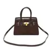 Bolso de Hombro Moda Commute Tendencia Textura Diagonal Cruzado Nuevo Platino para Mujer 2026 Versátil Gamuza