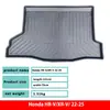 Adequado para 22-25 Honda Vezel/Hr-V Tapete de Porta-Malas, Resistente ao Desgaste e Impermeável Tapete de Porta-Malas Interno TPE