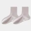 Meias masculinas de inverno e outono com íons de prata antibacterianos, de corte reto, absorventes de suor e respiráveis, de cano médio, meias masculinas antibacterianas de Zhuji