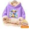 Sudadera con capucha casual de ajuste holgado, tamaño grande, mezcla de algodón y lana de cordero con forro polar, sin bolsillos, para primavera y otoño en el sudeste asiático