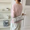 Bolso de Mano Simple y Elegante Estilo Coreano Nuevo Verano 2026 Versátil para el Trabajo con Lazo Dulce Bolso de Hombro de Moda para Mujer