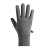 Guantes Cálidos para Deportes de Otoño e Invierno al Aire Libre Transfronterizos, Ciclismo, Antideslizantes, Diseño Convertible sin Dedos, Compatibles con Pantalla Táctil, Forro de Felpa, Resistentes al Agua