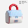 Linda Bolsa de Maquillaje con Forma de Casita, Bolsa de Almacenamiento de Maquillaje Portátil de Gran Capacidad, Bolsa de Maquillaje de Pie, Regalo Souvenir
