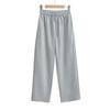 2024 otoño temprano nuevas estrellas pantalones rectos con cordón plateado caliente para mujer deportes casuales pantalones sueltos pantalones pantalones venta al por mayor