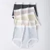 Pantaletas de algodón clase A de cintura alta para maternidad, pantaletas de algodón sin teñir, sin costuras, con sensación de segunda piel, para el embarazo, pantalones de maternidad con soporte para el abdomen en el embarazo medio-tardío