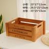 Caja de Madera Retro Antigua Rectangular Caja de Almacenamiento de Fruta de Supermercado Retro Caja de Madera Decorativa para Exhibición de Bodas