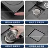 Acero Inoxidable 304 Drenaje de Piso Oculto Anti-Olor Baño Drenaje de Piso Invisible para Azulejo Alcantarilla Artefacto Anti-Obstrucción y Anti-Olor