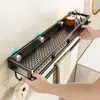 Estante de almacenamiento de pared para baño, estante de pared multifuncional para lavabo, estante de baño autoadhesivo sin taladro
