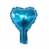 Globos de Papel de Aluminio de 5 Pulgadas en Forma de Corazón para Bodas Transfronterizas, Fiestas Navideñas y Decoraciones