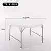 Venta Directa de Fábrica Mesa Plegable Comercial Mesa de Comedor Simple Mesa Plegable para Puestos Mesa de Puesto para Hogar al Aire Libre Camping