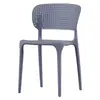 Cadeira de jantar nórdica cadeira de plástico minimalista moderna cadeira de lazer moda espessa banqueta com encosto para casa adulto cadeira de sala de jantar