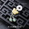 Acessórios de Liga, Acessórios de Jade, Acessórios Semi-Acabados para DIY, Pulseiras, Colares, Pingentes, Pequenos Charms Estilo Chinês, Atacado