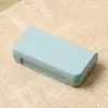 Caixa de remédios pequena portátil com três compartimentos embalagem externa caixa de armazenamento de pílulas para viagem fabricantes de caixa de remédios para cuidados com a saúde estoque