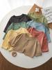 Chengbao - Ropa de verano para bebés, top fino para niños y niñas, abrigo modal de color liso, cárdigan de verano para bebés