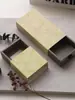 Caja de Regalo Estilo Cajón con Patrón Exquisito, Caja de Papel Kraft para Regalos Navideños, Etiquetas de Cera para Velas Aromáticas DIY, Caja para Pasteles de Luna