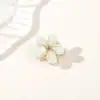 Fabricantes de origen dulce estilo extranjero camelia mini caricatura clip pequeño dulce pasador para el pelo de niños clip para flequillo