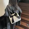 Bolso Casual de Gran Capacidad para Viajes Diarios para Mujer 2025 Nuevo Bolso de Hombro Personalizado de Color Contrastante Bolso de Mano para Estudiante Universitario