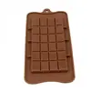 12 moldes de chispas de chocolate para hacer pudín de waffle, herramientas para hornear, decoración de pasteles, suministros de cocina