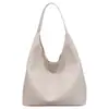 Bolso Tote de Gran Capacidad con Textura Tejida 2026 Nuevo Estilo Principios de Otoño Sensación Relajada Alta Estética para el Trabajo, el Viaje Diario, Bolso de Hombro Casual