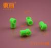 BJ3T91018 conector de tres vías octogonal verde enchufe de empalme accesorios de juguete Bloques de Construcción de Tecnología Piezas