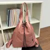 Mochila de cordón de nailon estilo minimalista japonés transfronteriza, casual y versátil, adecuada para estudiantes, clases, yoga, con múltiples opciones de transporte, también se puede usar como bolso de hombro