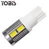 Nueva lámpara LED indicadora de ancho para automóvil Ubis T10-10SMD-5630, lámpara de matrícula, lámpara de lectura, lámpara indicadora de ancho T10