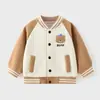 Chaqueta con Sudadera de Pingüino de Dibujos Animados para Niños Otoño e Invierno Chaqueta con Cuello Redondo de Apertura Frontal para Bebés y Niños Pequeños Chaqueta de Béisbol Top