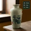 Vaso Pequeno de Cerâmica Pintado à Mão de Jingdezhen Criativo Gres Arranjo de Flores Ornamentos de Mesa Vasos Hidropônicos