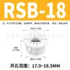 Hebilla Tipo Flor de Ciruelo Rsb/Orb/Sb/Osb Tipo Hebilla Manguito Protector de Cable Anti-Corte Agujero de Paso de Hilo de Plástico Nylon