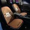 Bonito Cojín de Asiento de Coche de Dibujos Animados Perro Caliente Antideslizante Funda de Asiento de Coche Cojín de Asiento Caliente de Invierno de Gama Alta