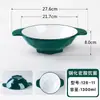 Tazón doble de melamina para hot pot picante, tazón popular en línea para sopa, fideos, fideos de arroz, uso comercial para fideos de caracol y hot pot picante
