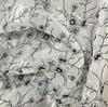 EG-1908336 renda bordada flor podre buraco esculpido flor bordada bordado perfurado vestido de noiva