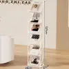Revistero, Exhibidor de Material Promocional, Estante para Almacenamiento de Libros y Periódicos, Exhibidor de Página Única, Revistero de Piso