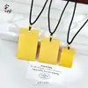 Colar Pingente da Paz Estilo Loja de Ouro Alta Retenção de Cor, Corrente de Suéter Estilo Nacional Tendência Tipo Gelo