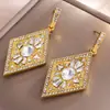 Nuevos Pendientes de Cristal Gota de Agua de Color Retro Europeo y Americano, Pendientes Brillantes y Versátiles para Mujer, Pendientes Populares de Lujo Ligero al Por Mayor