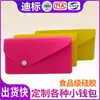 Produtos de silicone personalizados: capas de carteira, mini bolsas, necessaires, bolsas de mão, bolsas diversas, bolsas de mão de silicone macio
