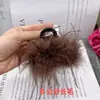 Pluma Pelo de Avestruz Parte Trasera de la Cabeza Pasador Moda Femenina Pinza de Agarre Celebridad de Internet Nuevo Estilo Pasador Pinza de Pelo de Avestruz Adorno para la Cabeza de Felpa