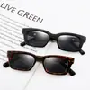 Moda Gafas de Sol Cuadradas Pequeñas Estilo Coreano Tendencia Gd Tiktok Gafas de Sol para Mujer al por Mayor Estilo Hong Kong Gafas de Sol de Tendencia con Personalidad