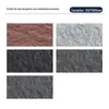 Pedra Flexível Ladrilhos Macios Travertino Flexível Superfície Áspera Granito Pedra Cogumelo Pedra de Parede Tijolo Strip Strip de Madeira Textura de Pele de Pedra Pedra