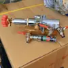Bomba de Água de Pistão Três Cilindros Agrícola Máquina de Canhão de Névoa para Remoção de Poeira Máquina de Aplicação de Pesticidas Acessórios Válvula Redutora de Pressão de Retorno de Água Autodescarregável Conjunto de Válvula Reguladora de Pressão