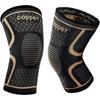 Rodilleras deportivas de iones de cobre transfronterizas fibra de cobre fitness al aire libre para correr presurizadas antideslizantes tejido de punto de nailon transpirables personalización