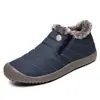 Zapatos de Algodón Nuevos para Pareja Temporada 2020 Botas Gruesas de Borrego de Caña Media Suela de Goma Zapatos Casuales