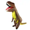 Adereços de Halloween Mais Vendidos no Exterior para Festas, Apresentações Engraçadas de Feriado, Lutando Contra o Tiranossauro Rex, Fantasias Infláveis de Dinossauro
