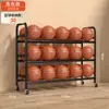 Estante de Almacenamiento para Baloncesto Escuela Jardín de Infancia Estante para Baloncesto Móvil Estante para Balones de Exterior Baloncesto Voleibol Fútbol Estante de Almacenamiento para Baloncesto