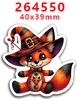 Parche de resina acrílica con lazo, adorables pegatinas decorativas para refrigerador, PR263739, 2023