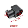 Conector de Tres Vías en Forma de T de Aleación de Aluminio para Dron Agrícola Adaptador de Accesorios para Tubería de 16 20 a 20 25 30 40 mm