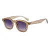 Gafas de Sol Retro Casual de Moda Europea, Americana y Japonesa Estilosas Gafas de Celebridad de Internet para Hombres y Mujeres Gafas de Sol para Parejas con Protección UV
